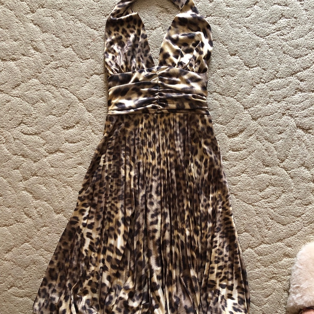 Cheetah Print Dress
